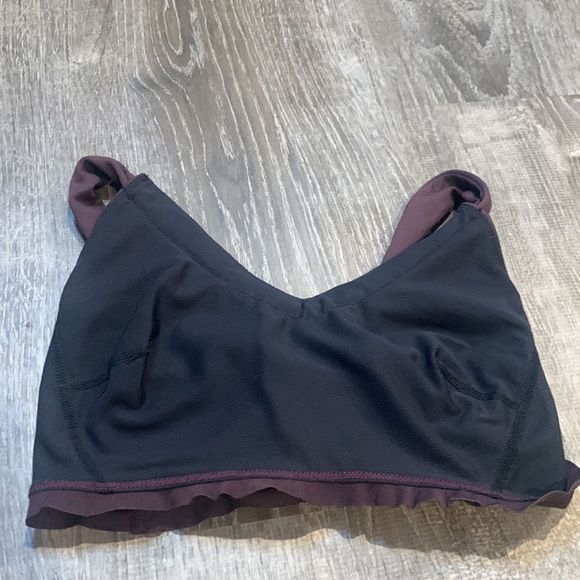 Free people down the line bra in black raisin - Picture 8 of 10